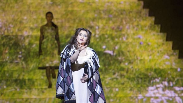 Olga Peretyatko jako Gilda v Rigolettovi v Pai