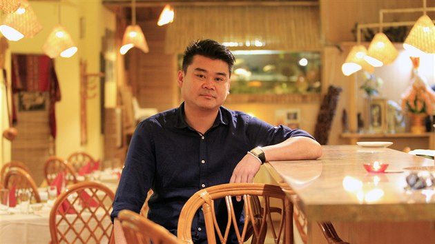 Somvang Nammavong alias Ong provozuje v Brn s pbuznmi laosko-thajskou restauraci a hotel.