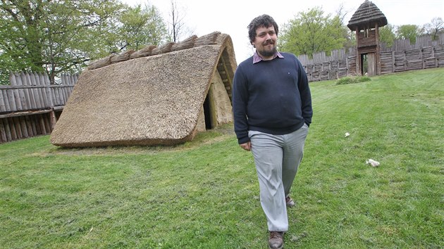 Petr Zajíček, hlavní archeolog Archeoparku v Chotěbuzi