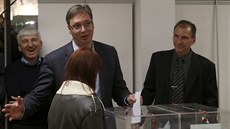 Srbský prezident Aleksandar Vučič na archivním snímku (24. dubna 2016) Srbský prezident Aleksandar Vučič na archivním snímku (24. dubna 2016)
