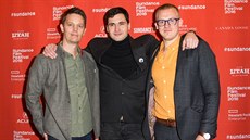 Pierre Torres a Daniel Rye Ottosen (uprostřed a vpravo) na premiéře dokumentu o... Pierre Torres a Daniel Rye Ottosen (uprostřed a vpravo) na premiéře dokumentu o...