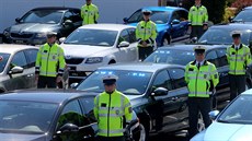 Policie převzala dalších 35 octavií pro dohled nad provozem na silnicích... Policie převzala dalších 35 octavií pro dohled nad provozem na silnicích...