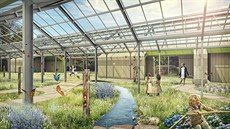 Takto by mělo motýlárium ve Voticích vypadat. Architekt Lukáš Zimandl umí snít... Takto by mělo motýlárium ve Voticích vypadat. Architekt Lukáš Zimandl umí snít...