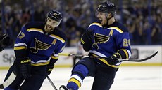 TO JE JÍZDA. Alexander Steen (vpravo) a Alex Pietrangelo ze St. Louis se... TO JE JÍZDA. Alexander Steen (vpravo) a Alex Pietrangelo ze St. Louis se...