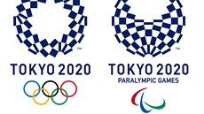 Vlevo logo olympijských her v Tokiu 2020, vpravo logo her paralympijských. Vlevo logo olympijských her v Tokiu 2020, vpravo logo her paralympijských.