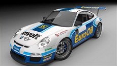 Takhle bude vypadat Porsche 911 GT3, se kterým vyrazí zítra Václav Pech na trať... Takhle bude vypadat Porsche 911 GT3, se kterým vyrazí zítra Václav Pech na trať...
