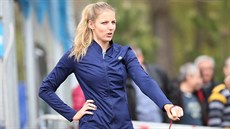 PŘÍPRAVY. Kristýna Plíšková při tréninku před turnajem WTA v Praze. PŘÍPRAVY. Kristýna Plíšková při tréninku před turnajem WTA v Praze.