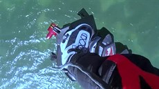 Horní ást létajícího stroje Flyboard Air.