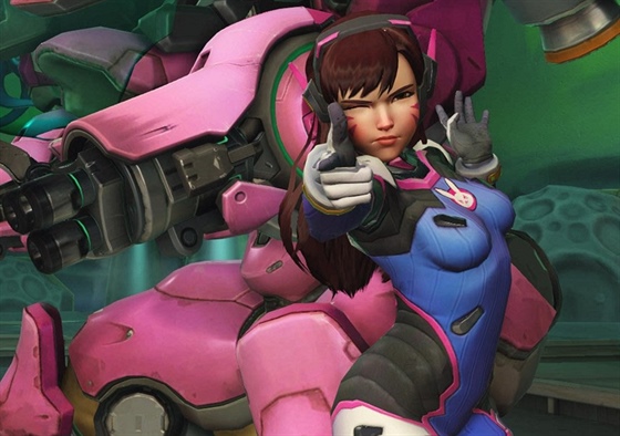 D.Va z Overwatch