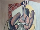 Emil Filla, Čtenářka Lidových novin, 1932 Emil Filla, Čtenářka Lidových novin, 1932