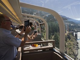 Rocky Mountaineer train, Canada