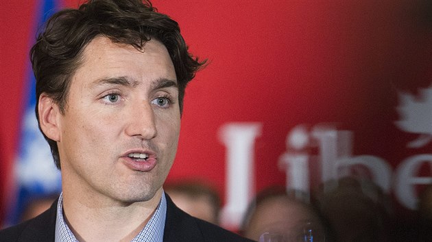 Kanadský premiér Justin Trudeau (Montreal, 30. dubna 2016)