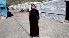 Nkteí Jezídé nali útoit v táborech na severu Iráku jiní na hranicích Turecka