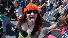 V Praze se koná 19. ročník pochodu za legalizaci konopí Million Marihuana March... V Praze se koná 19. ročník pochodu za legalizaci konopí Million Marihuana March...