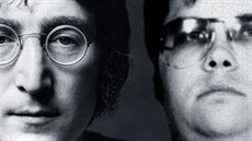 Zpvák John Lennon a jeho vrah Mark David Chapman