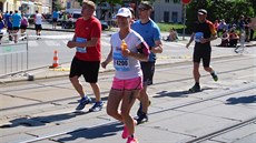 Lida Ford s íslem 4200 bí v Praze s úsmvem svj 106. maraton.
