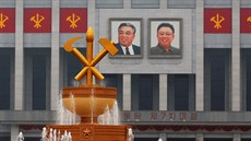 piky Korejské strany práce se po 36 letech sjely do Pchjongjangu (6. kvtna...