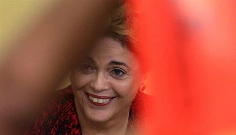 Brazilská prezidentka Dilma Rousseffová (9. kvtna 2016)