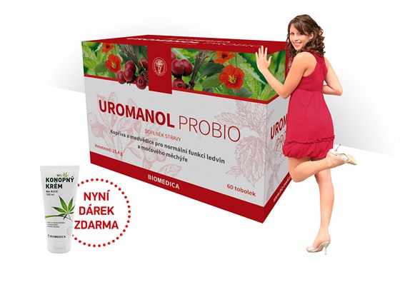 UROMANOL PROBIO + dárek UROMANOL PROBIO + dárek