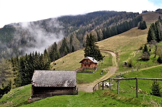 Salae Gstattmoar Alm. To u byl cíl blízko.