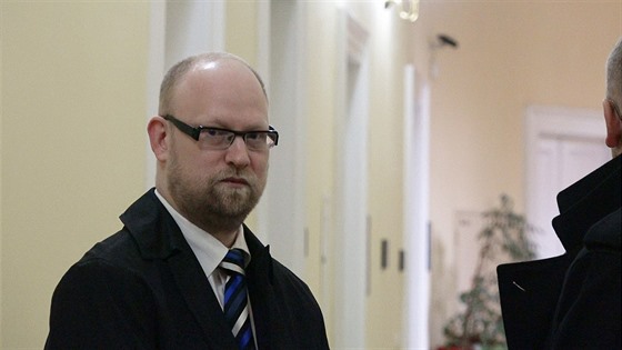 Michal Hala u soudu (záí 2015)