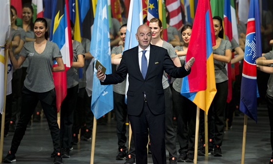 Prezident FIFA Gianni Infantino, ilustraní foto