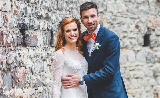 Gabriela Soukalová a Petr Koukal se vzali v kvtnu 2016.