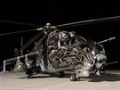 Vrtulnk Mi-24/35 s nzvem Alien Tiger 221. letky z Nmti nad Oslavou.