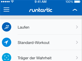 Mobiln aplikace Runkeeper