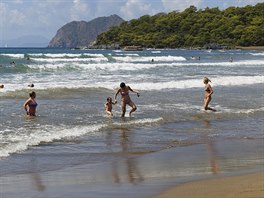 Iztuzu, Dalyan, Turecko. Jestli hledáte klid a rybáské vesniky, jste tu...