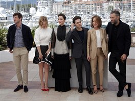 Lea Seydouxová a její kolegové Gaspard Ulliel, Marion Cotillardová Nathalie...