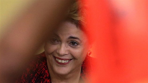 Brazilsk prezidentka Dilma Rousseffov (9. kvtna 2016)
