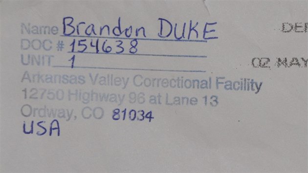 Americk vze Brandon Duke napsal do Lokte dopis s pnm namalovat tamn hrad.