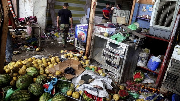Bombov toky v Bagddu nepeilo pes 60 lid, dal destky byly zranny (17.5.2016)