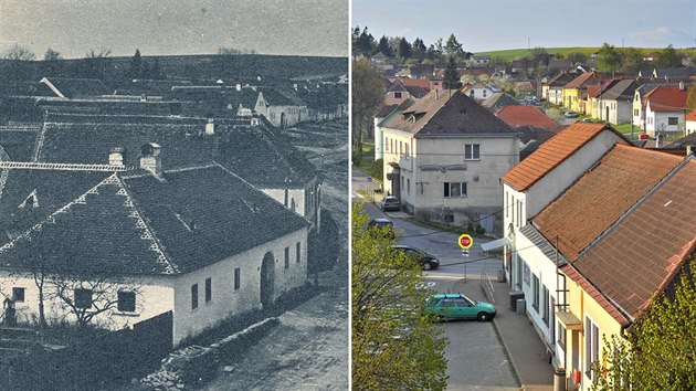 Stará íe. Kombinace historického a dneního pohledu.