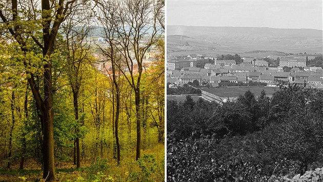 Píbram dnes a ped víc ne 120 lety.