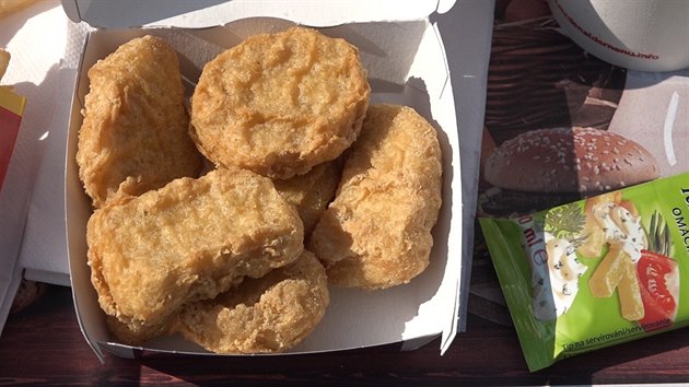 Chicken McNuggets pro esk trh se vyrb v maarskm Bboln v tamn poboce masozvodu americk spolenosti OSI.