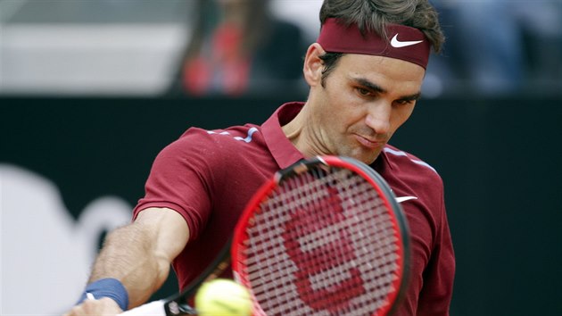Roger Federer na turnaji v m