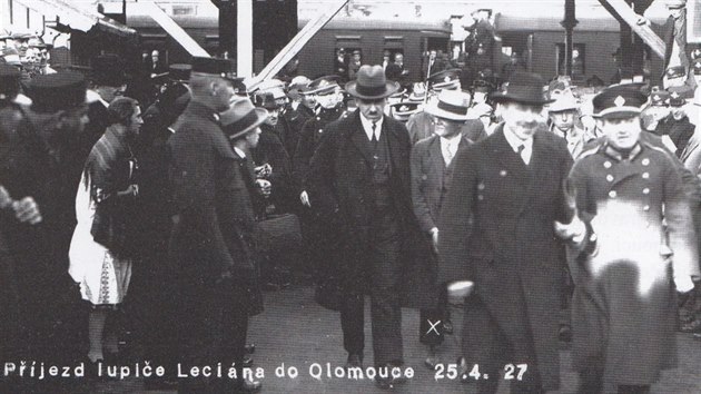 Obvan lupi a vrah Martin Lecin po pjezdu do Olomouce.