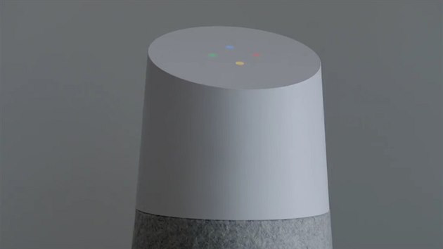 LED diody na zaízení Google Home.