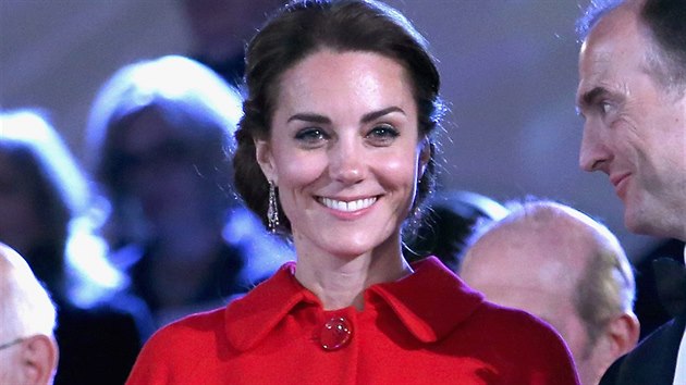Vvodkyn Kate na oslav narozenin Albty II. (Windsor, 15. kvtna 2016)