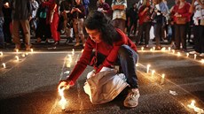 Za sesazení brazilské prezidentky protestují v ulicích tisíce lidí (11. kvtna...