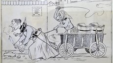 V roce 1913 vytvořil Lada tento obrázek, kde už je patrný jeho styl. V roce 1913 vytvořil Lada tento obrázek, kde už je patrný jeho styl.