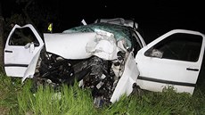 Šedesátiletý řidič u brněnského Žebětína ve středu večer přerazil autem strom a... Šedesátiletý řidič u brněnského Žebětína ve středu večer přerazil autem strom a...