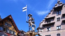 Centrum švýcarského města Zug. Centrum švýcarského města Zug.