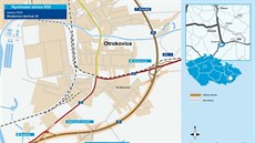 D55 Otrokovice, obchvat JV D55 Otrokovice, obchvat JV