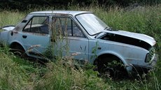 Stará Škoda 105 S, kterou kvůli nezájmu musely úřady zlikvidovat. Stará Škoda 105 S, kterou kvůli nezájmu musely úřady zlikvidovat.