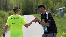 Ondra předává Markovi a jede se na další štaci Ondra předává Markovi a jede se na další štaci