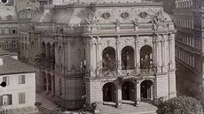 Reprodukce z výstavy "Mstské divadlo Karlovy Vary 1886-2016" poádané ke 130....