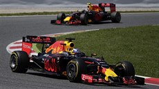 Daniel Ricciardo na trati Velké ceny Španělska Daniel Ricciardo na trati Velké ceny Španělska